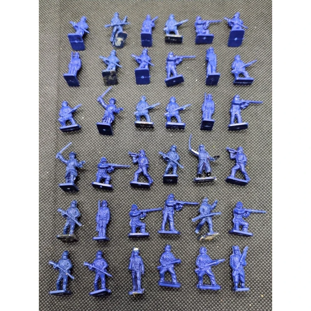 (36) Civil War Miniatures 1/72 Scale